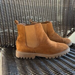 Gap Kids Brown Suede Ankle Boots